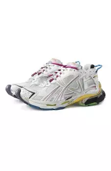 Комбинированные кроссовки Runner Balenciaga