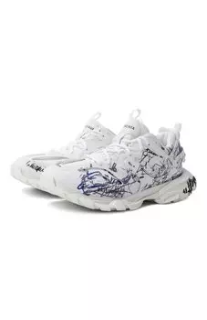 Комбинированные кроссовки Track Autographe Balenciaga