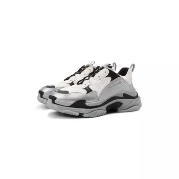 Комбинированные кроссовки Triple S Balenciaga