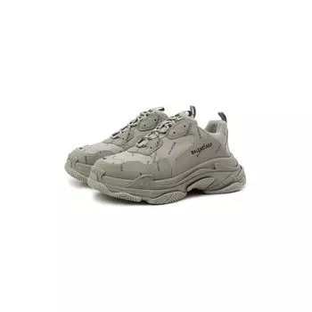 Комбинированные кроссовки Triple S Balenciaga