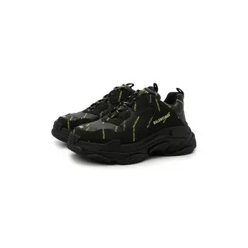 Комбинированные кроссовки Triple S Balenciaga