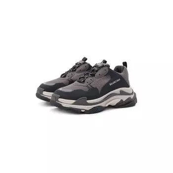 Комбинированные кроссовки Triple S Balenciaga