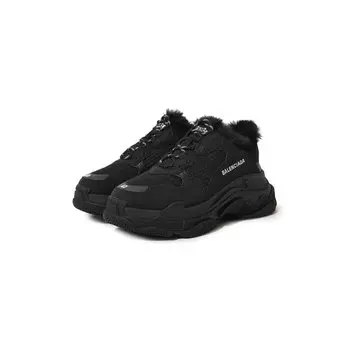 Комбинированные кроссовки Triple S Balenciaga