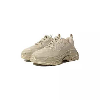 Комбинированные кроссовки Triple S Balenciaga