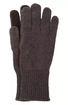 Комбинированные перчатки Brunello Cucinelli