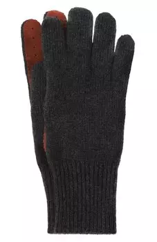 Комбинированные перчатки Brunello Cucinelli