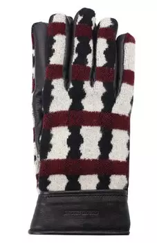 Комбинированные перчатки Giorgio Armani