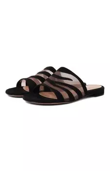 Комбинированные шлепанцы Tigra Gianvito Rossi