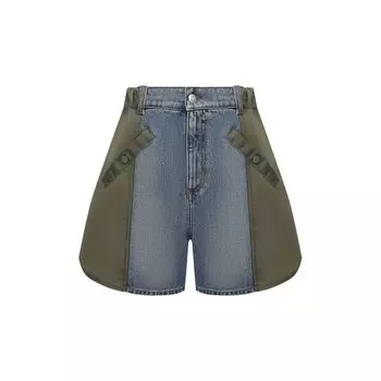 Комбинированные шорты Alexander McQueen