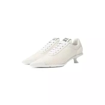 Комбинированные туфли Miu Miu