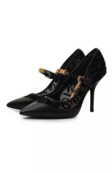 Комбинированные туфли Moschino
