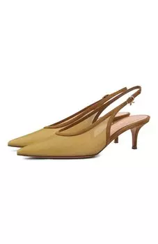 Комбинированные туфли Robbie 55 Gianvito Rossi