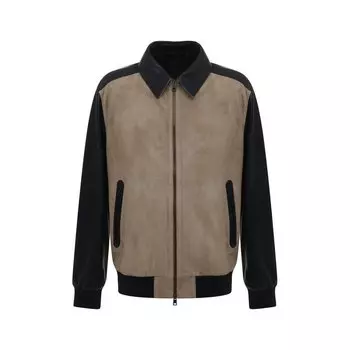 Комбинированный бомбер Brioni