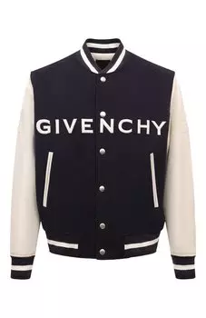 Комбинированный бомбер Givenchy