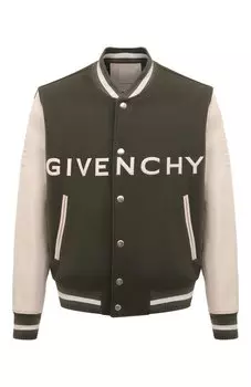 Комбинированный бомбер Givenchy