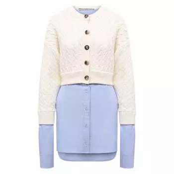 Комбинированный кардиган alexanderwang.t