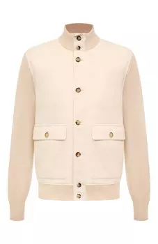Комбинированный кардиган Brunello Cucinelli