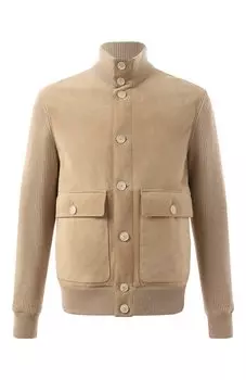 Комбинированный кардиган Brunello Cucinelli