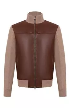 Комбинированный кардиган Brunello Cucinelli