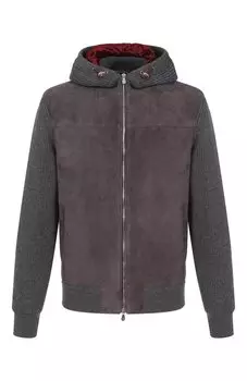 Комбинированный кардиган Brunello Cucinelli