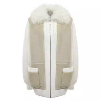 Комбинированный кардиган Miu Miu