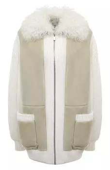 Комбинированный кардиган Miu Miu