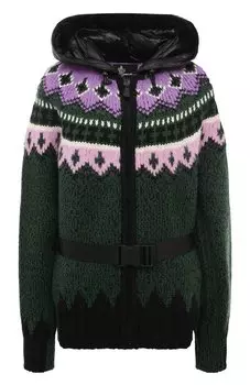 Комбинированный кардиган Moncler Grenoble