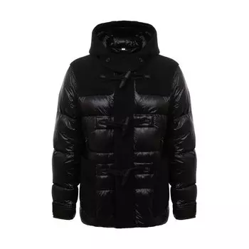 Комбинированный пуховик Burberry