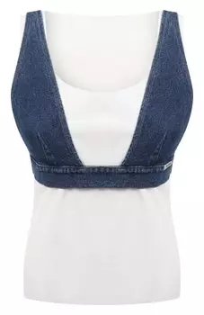 Комбинированный топ Forte Dei Marmi Couture