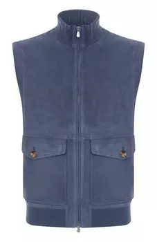 Комбинированный жилет Brunello Cucinelli