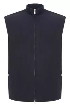 Комбинированный жилет Brunello Cucinelli