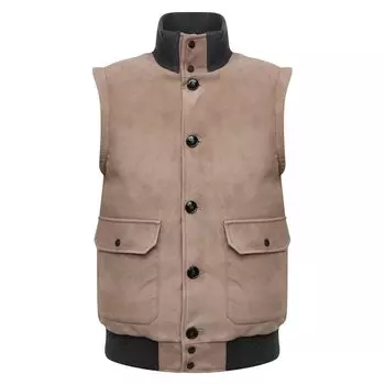 Комбинированный жилет Kiton