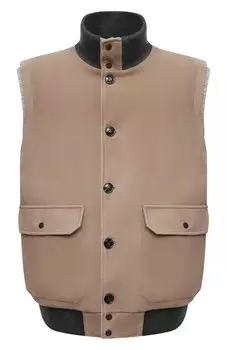 Комбинированный жилет Kiton