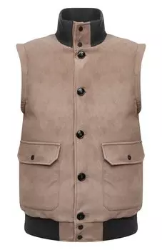 Комбинированный жилет Kiton