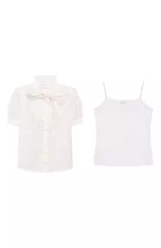 Комплект из блузки и майки EIRENE