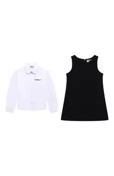 Комплект из блузки и сарафана Moschino