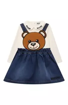 Комплект из блузки и юбки Moschino