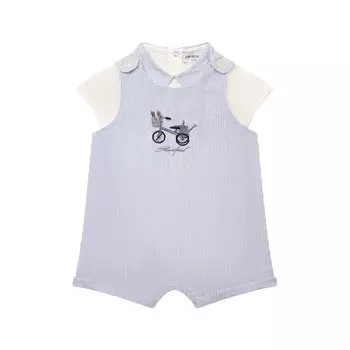 Комплект из боди и комбинезона Emporio Armani