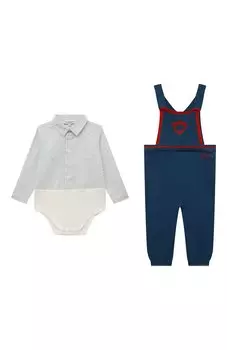 Комплект из боди и комбинезона Emporio Armani
