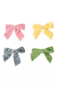 Комплект из четырех бантов Pink.Olivka