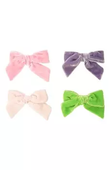 Комплект из четырех бантов Pink.Olivka