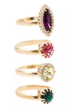 Комплект из четырех колец Anton Heunis