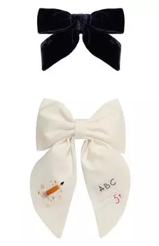 Комплект из двух бантов Pink.Olivka