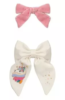 Комплект из двух бантов Pink.Olivka