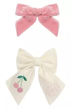 Комплект из двух бантов Pink.Olivka