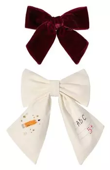 Комплект из двух бантов Pink.Olivka