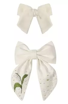 Комплект из двух бантов Pink.Olivka