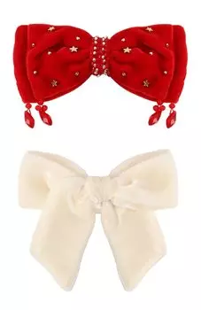 Комплект из двух бантов Pink.Olivka