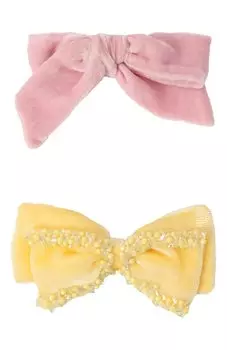 Комплект из двух бантов Pink.Olivka