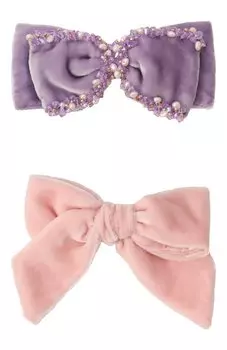 Комплект из двух бантов Pink.Olivka